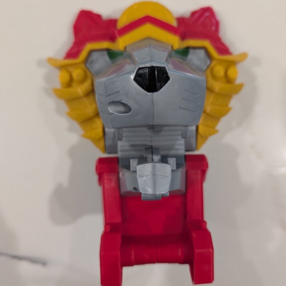 Power Rangers Ninja Steel Lion Fire Fortress Zord Lion Head With Sound